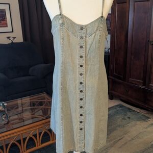 Lizwear Light Blue Denim Dress